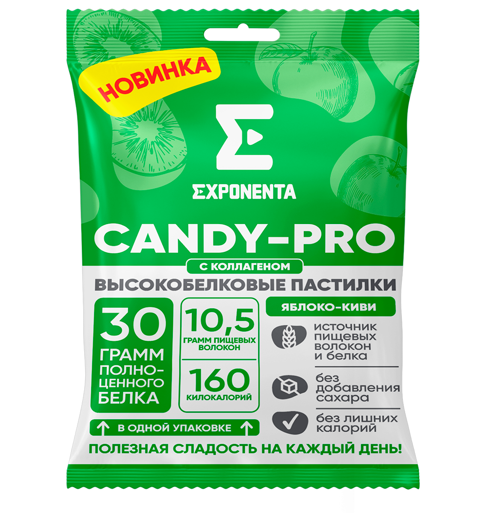 EXPONENTA CANDY-PRO яблоко-киви