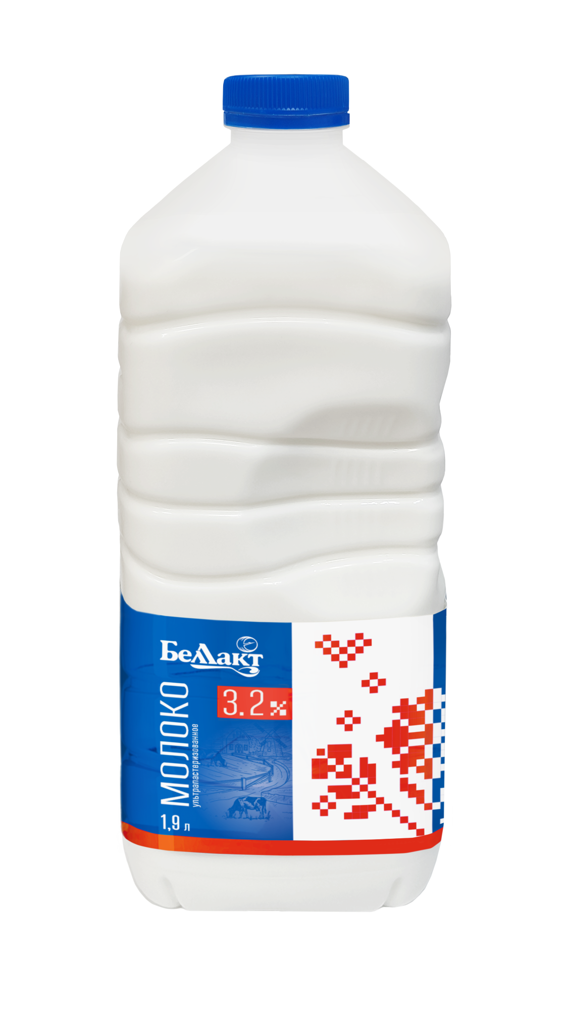 Молоко "Беллакт" 2,5 %, в пленке, 1 л.