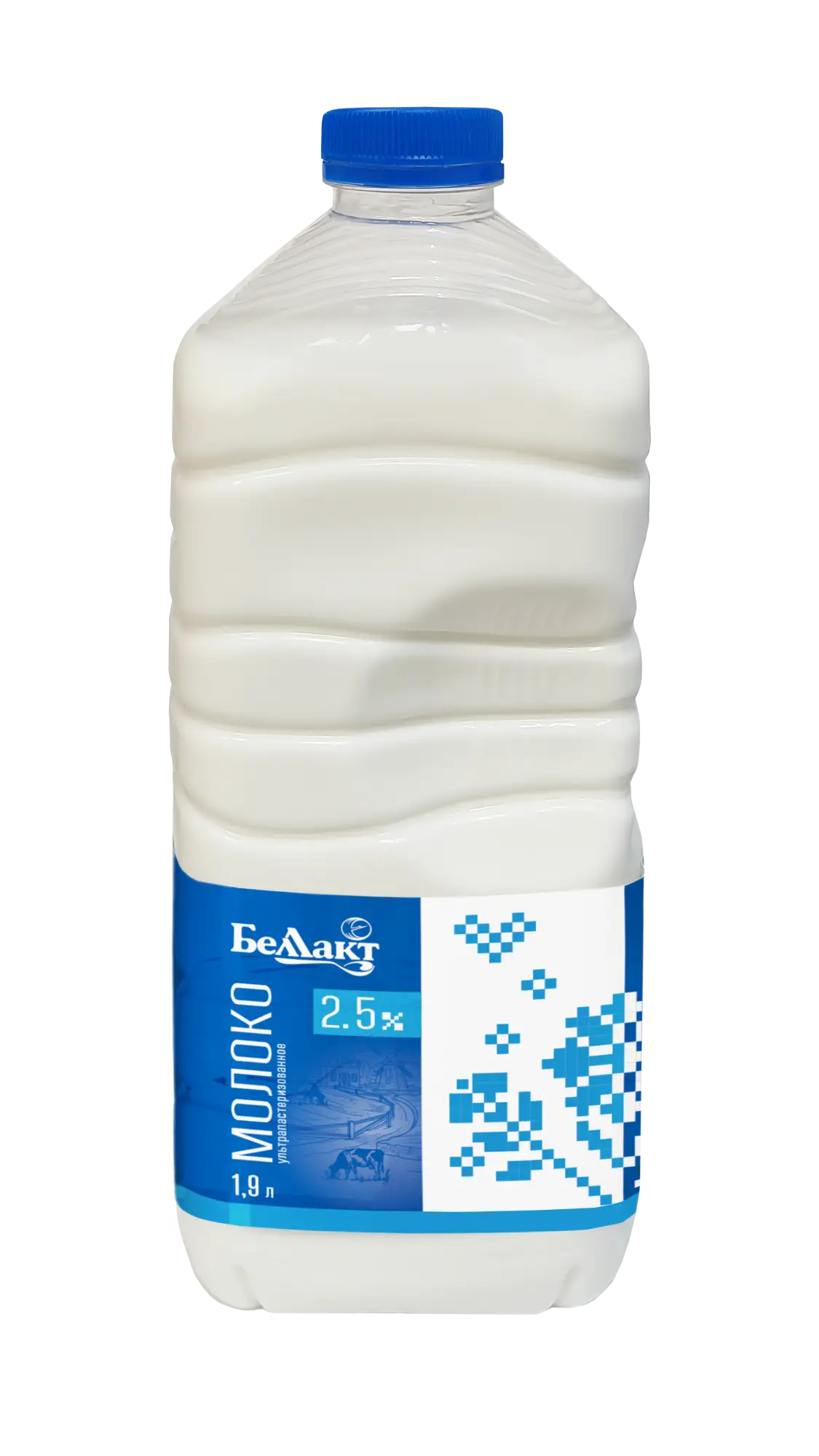 Молоко "Беллакт" 2,5 %, в пленке, 1 л.
