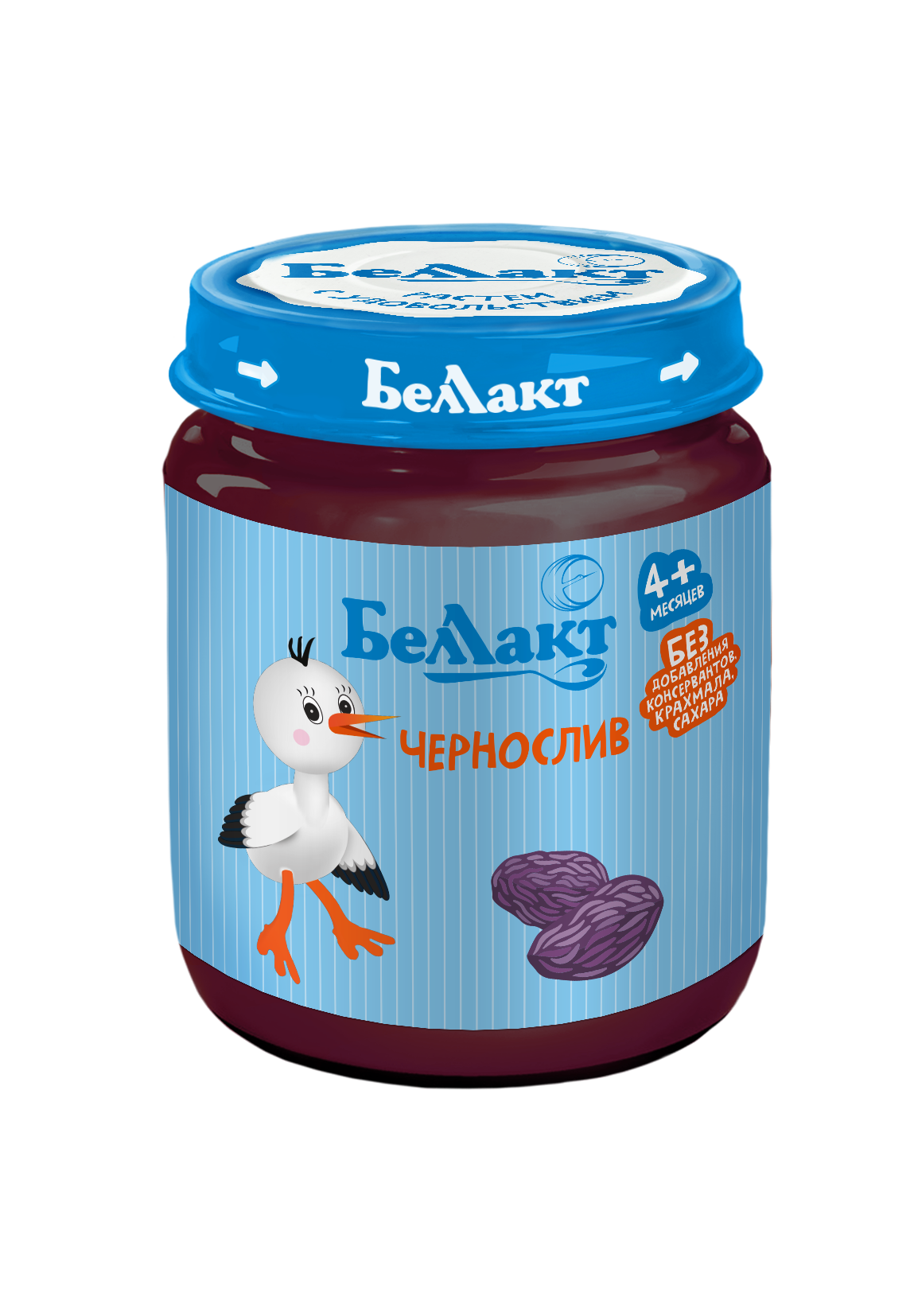 Пюре для детского питания "Беллакт" Чернослив, 100 г.