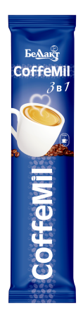 Напиток быстрорастворимый с кофе и молоком  «COFFEMIL»  порционный «Беллакт», 14 г.