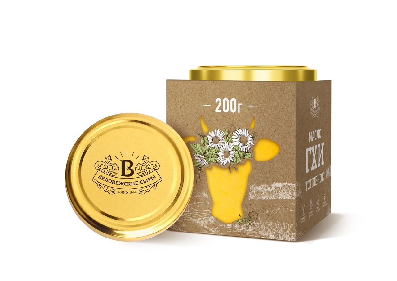 Масло ГХИ топленое 99%, 200 г.