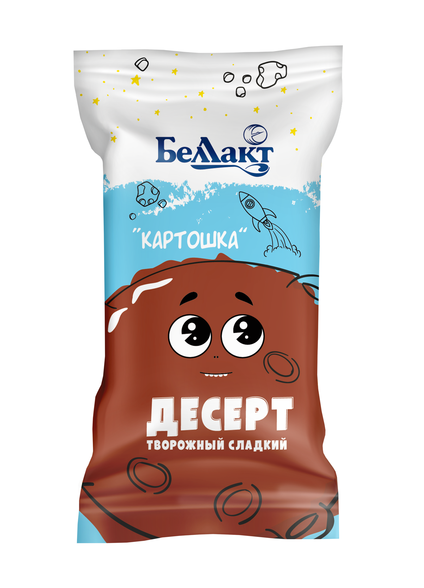 Десерт творожный «Беллакт» Картошка 10%, 100 г.