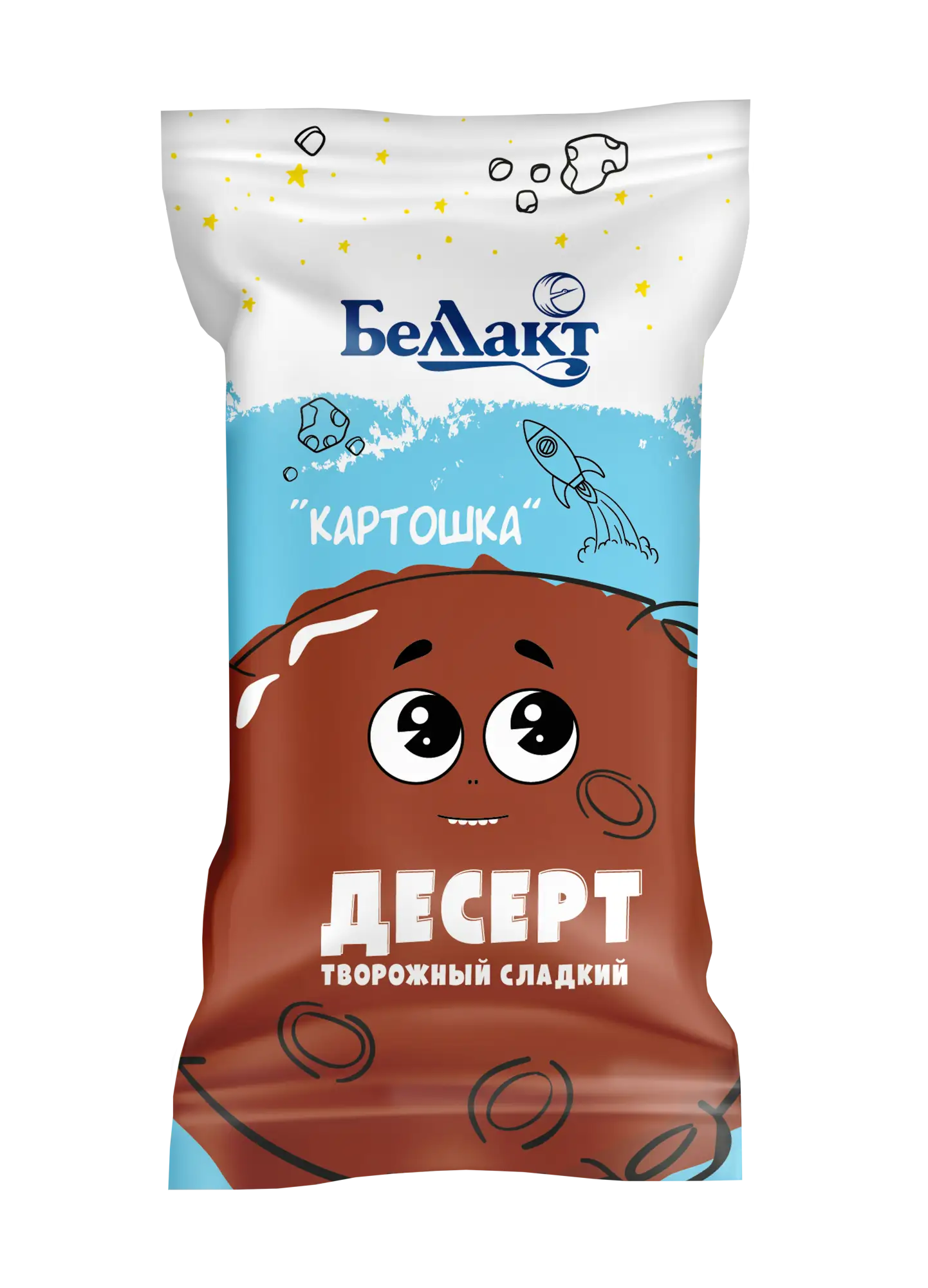 Десерт творожный «Беллакт» Картошка 10%, 100 г.
