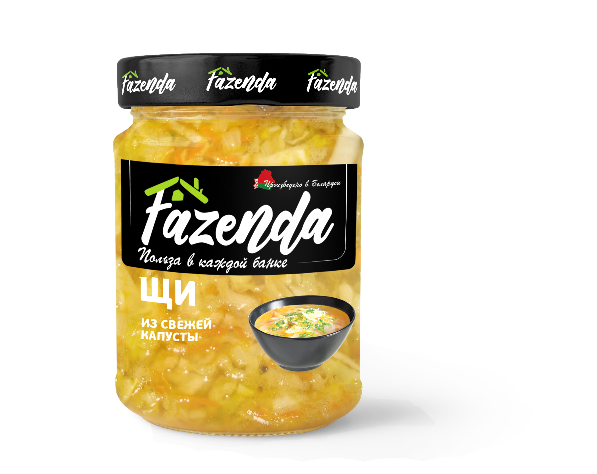 Щи из свежей капусты (полуфабрикат) «Fazenda», 460 г.