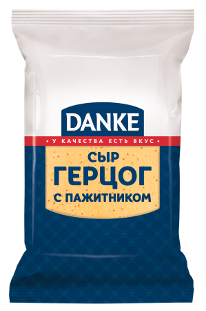 Сыр DANKE «HERZOG» c пажитником, 45%, 180 г.