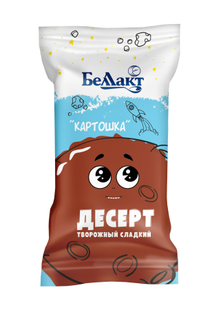 Десерт творожный «Беллакт» Картошка 10%, 100 г.