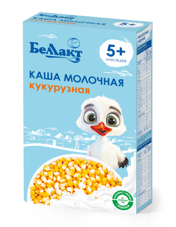 Каша на зерно-молочной основе кукурузная «Беллакт», 200 г