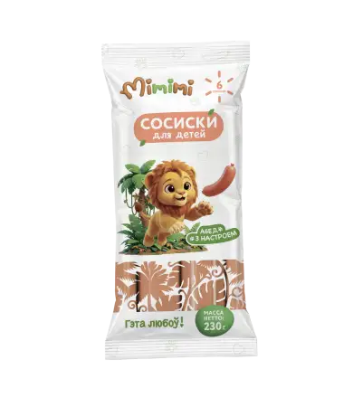 Сосиски «Mimimi», 230 г.