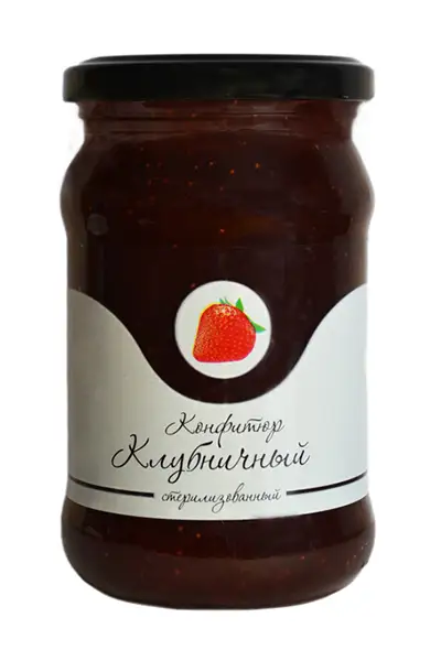 Конфитюр «Кировский ПК» клубничный, 300 г