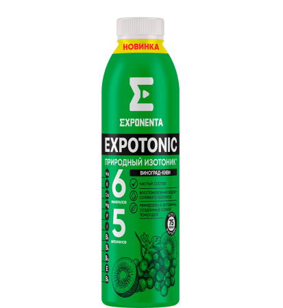 EXPONENTA EXPOTONIC виноград-киви, 500 мл.