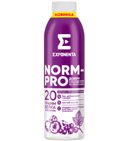 EXPONENTA NORM-PRO черника-чёрная смородина, 250 г.