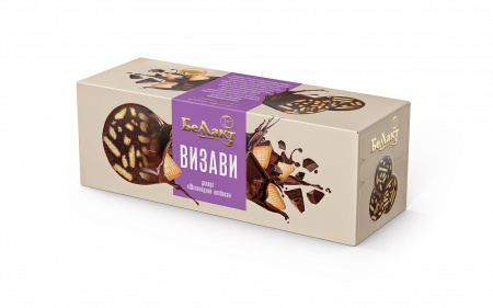 Десерт шоколадная колбаса «Беллакт» 25 %, 300 г.