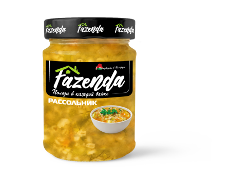 Рассольник (полуфабрикат) «Fazenda», 460 г.