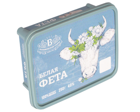 Сыр мягкий «Белая фета» 40 %, 250 г.
