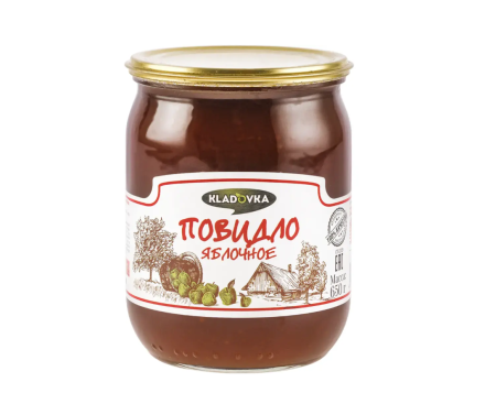 Пюре яблочное стерилизованное, 650 г.