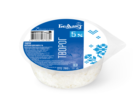 Творог «Беллакт» 5%, 280 г.