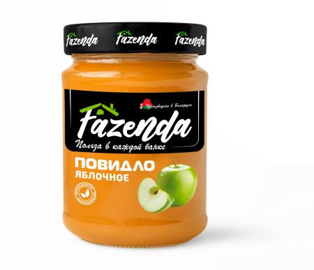 Повидло яблочное (сорт первый) «Fazenda», 550 г.