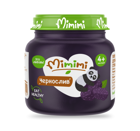 Пюре для детского питания "Mimimi" Чернослив, 80 г.
