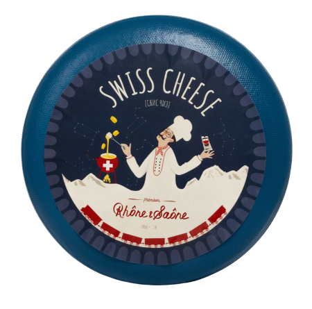 Сыр «Швейцарский» 45%, весовой (цена за 1 кг), 5,5 кг.