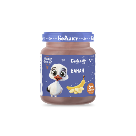 Пюре для детского питания «Беллакт» Банан, 100 г.