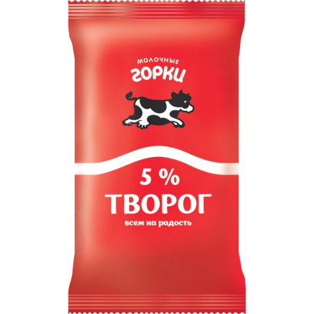 Творог «Молочные горки» 5%, 180 г.
