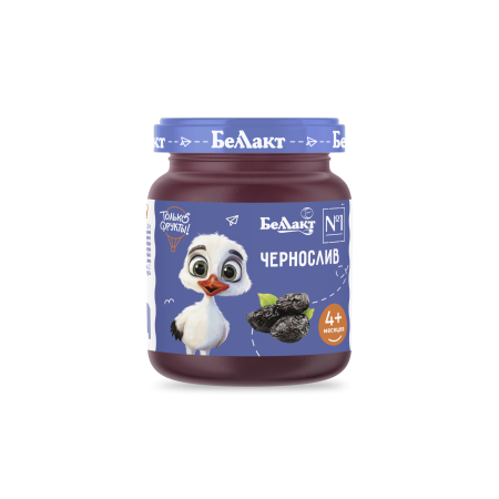 Пюре для детского питания «Беллакт» Чернослив, 100 г.