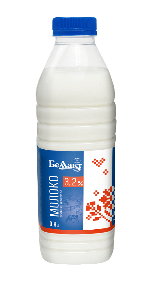 Молоко "Беллакт" 2,5 %, в пленке, 1 л.
