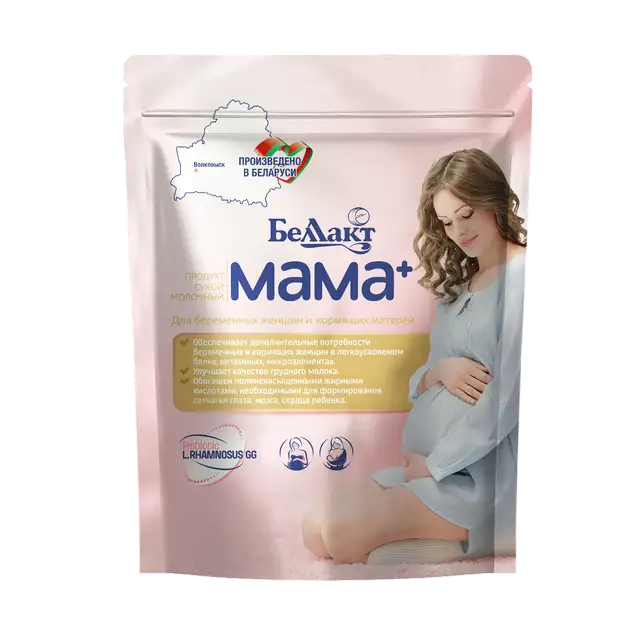 Продукт сухой молочный «Беллакт МАМА +» в зип-пакете, 400 г.